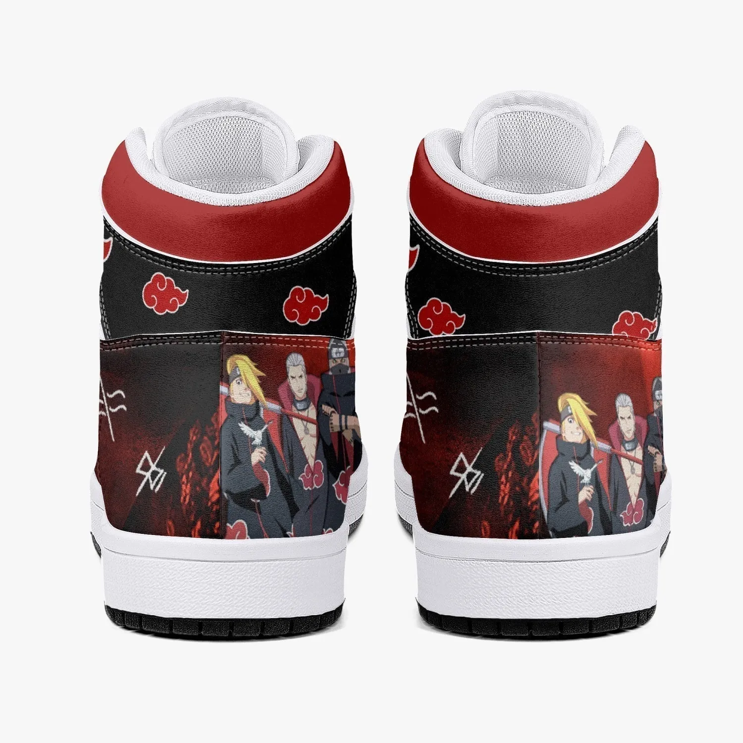 Red Cloud Members Ninja Mid 1 Basketball Shoes