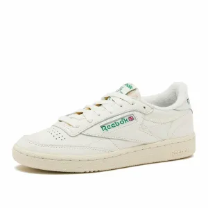 Reebok Club C 85 Vintage Tennis Sneakers, Casual White Womens Shoes 9.5, - Good