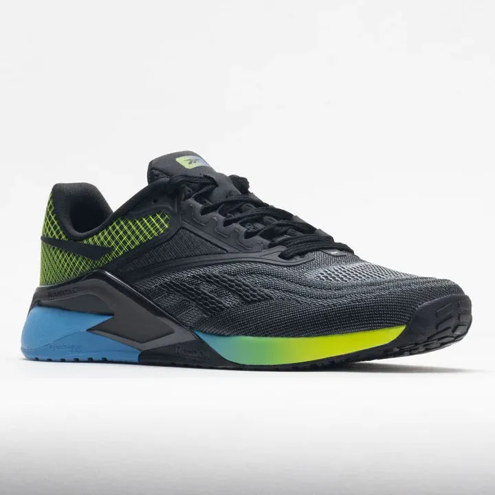 Reebok Nano X2 Men's Trainers - Core Black/Essential Blue/Acid Yellow