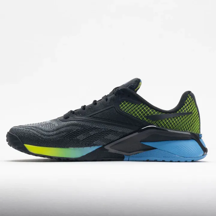 Reebok Nano X2 Men's Trainers - Core Black/Essential Blue/Acid Yellow