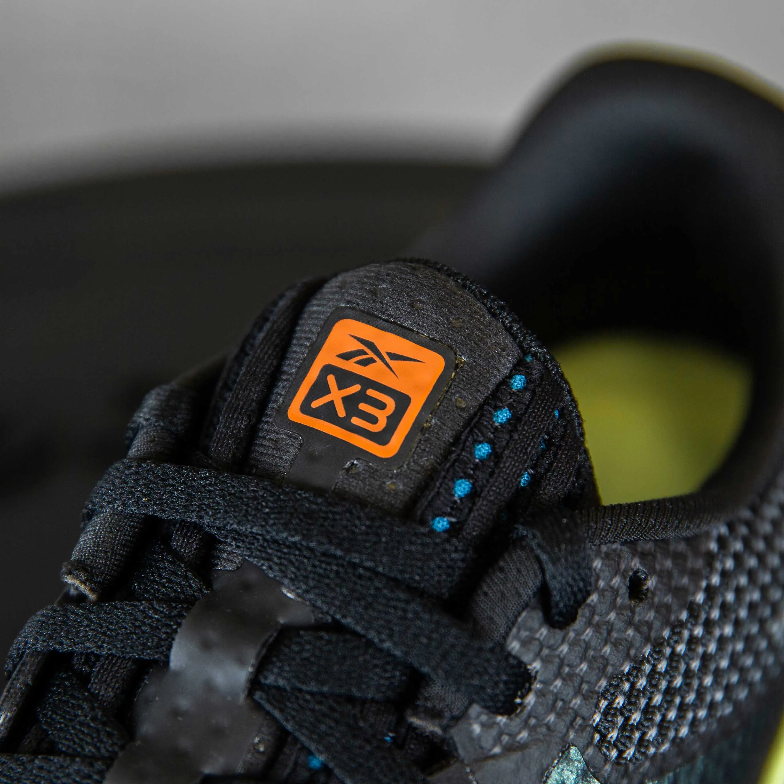 Reebok - Nano X3 - Men's - CORE BLACK/ENERGY GLOW/SMASH ORANGE