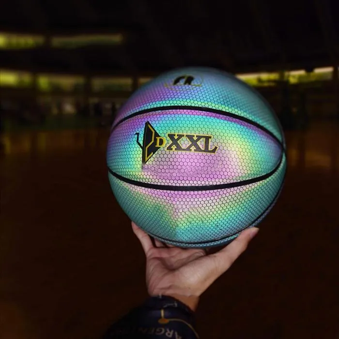 Reflective Rubber Basketball