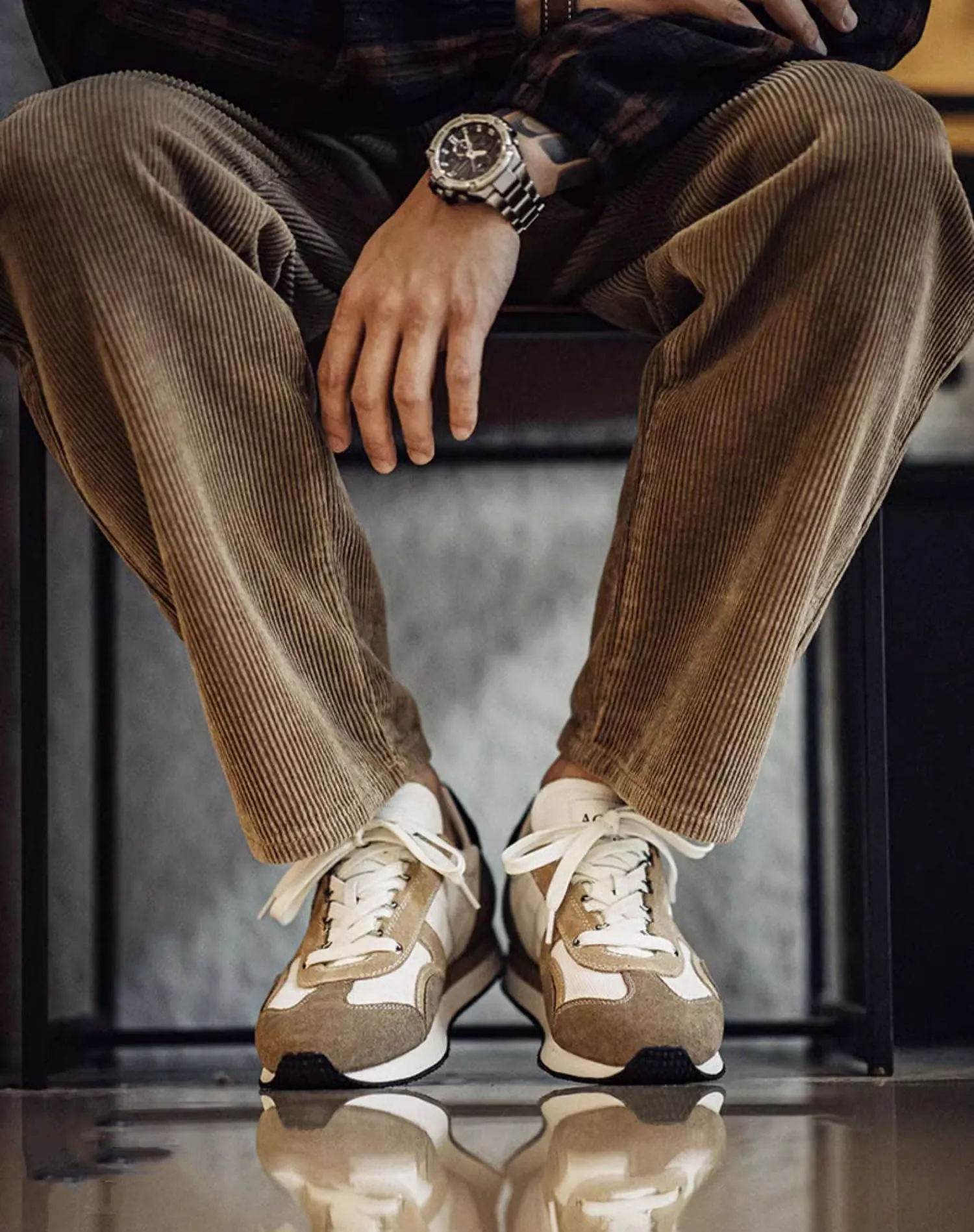 Retro Forrest Gump Jogging Breathable Dad Shoes Men's Sports Shoes