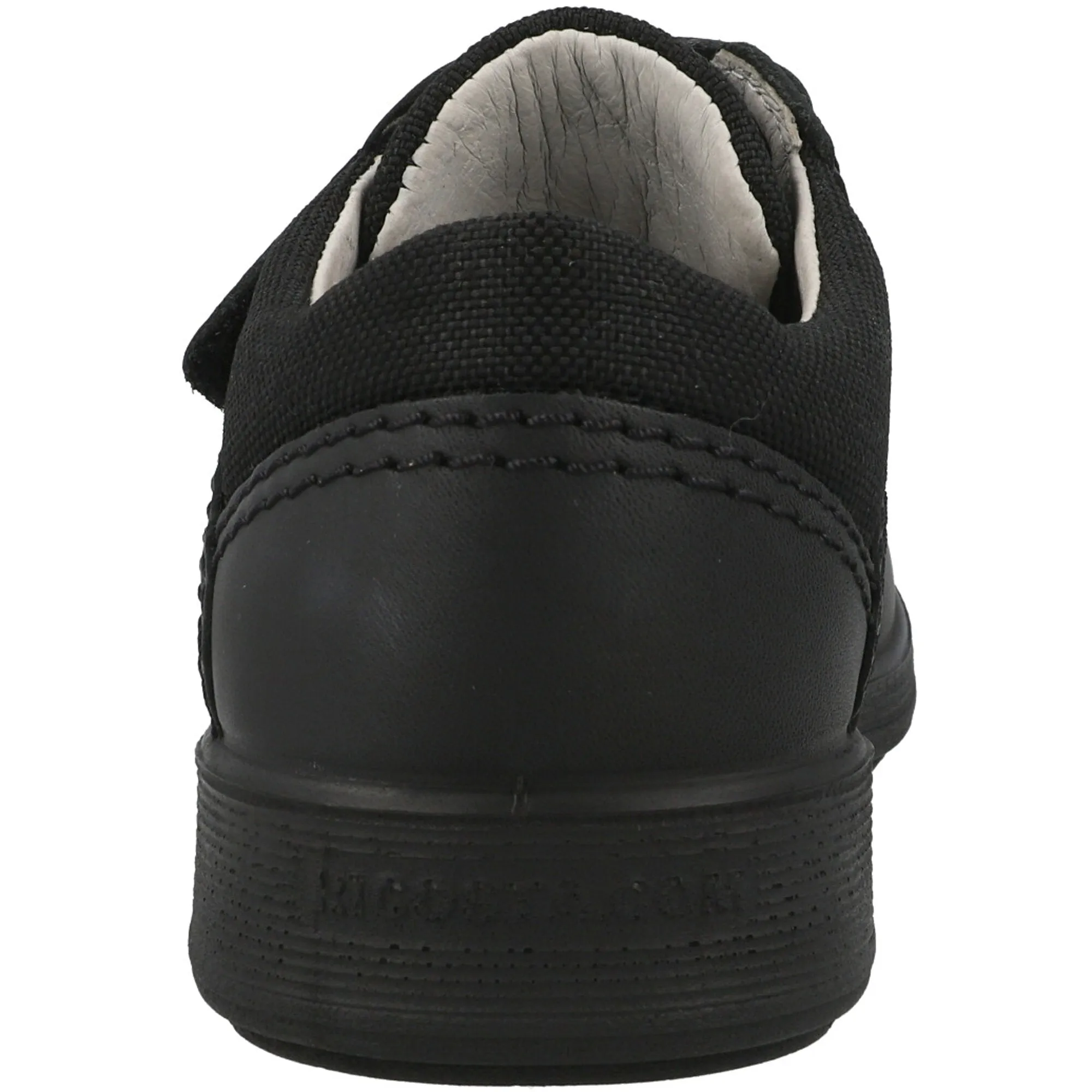 Ricosta William Wide Black School Shoes