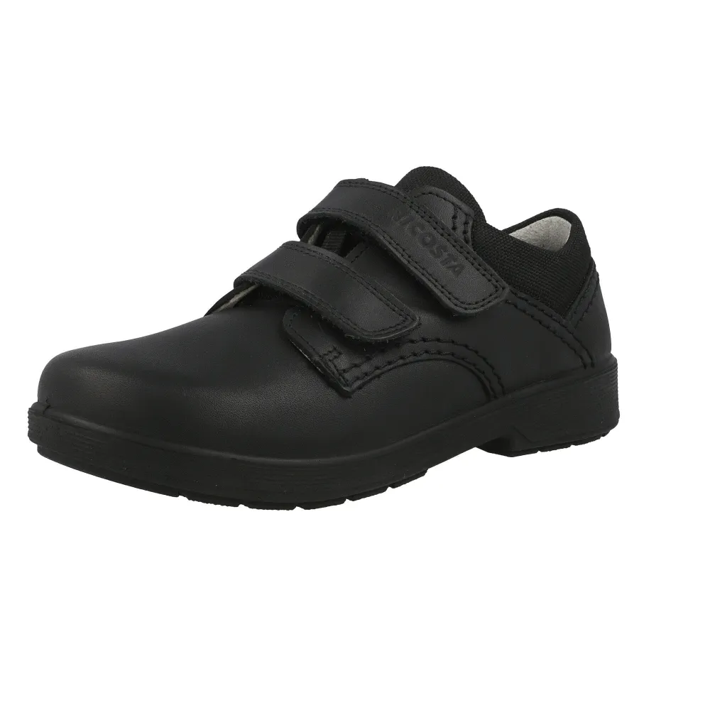 Ricosta William Wide Black School Shoes