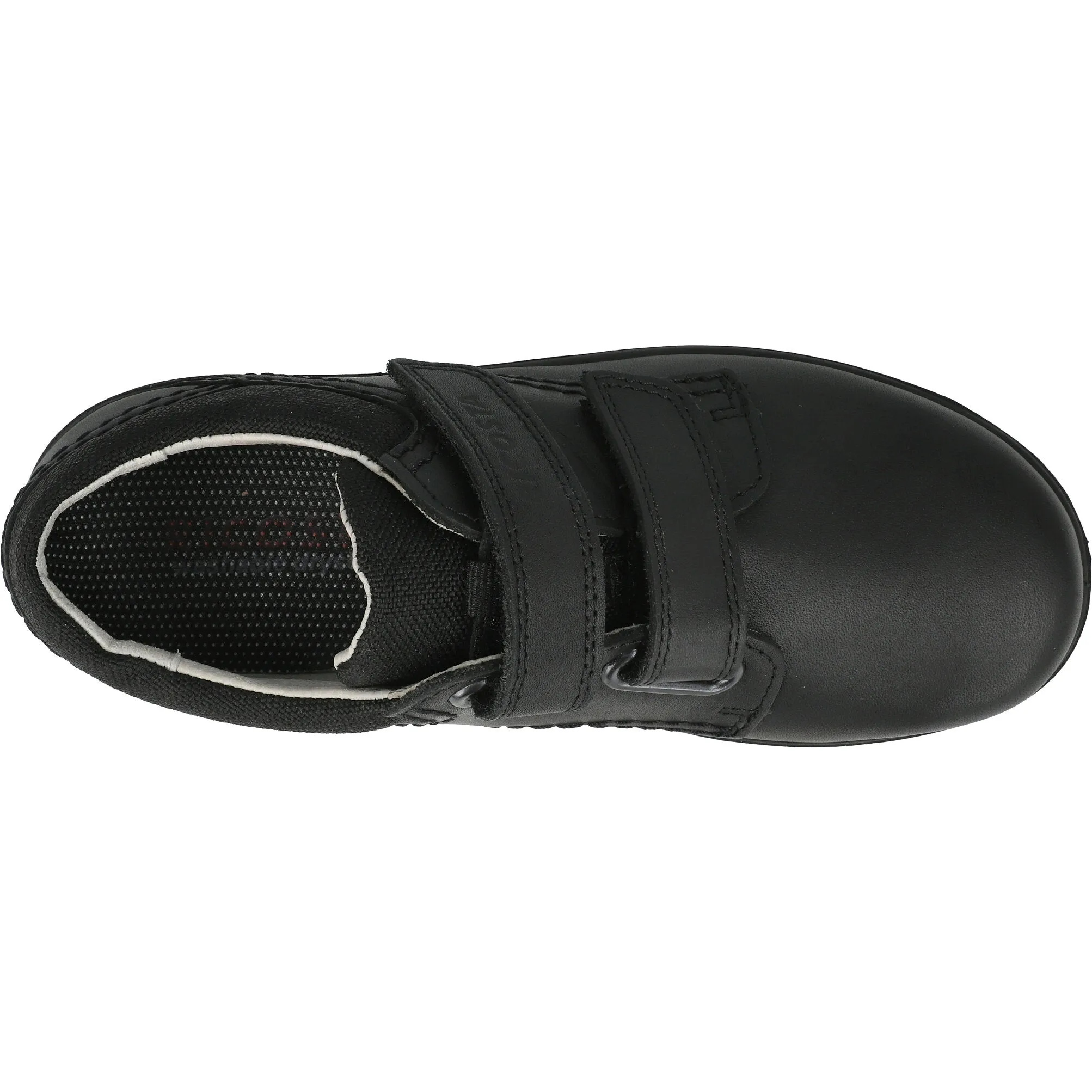 Ricosta William Wide Black School Shoes