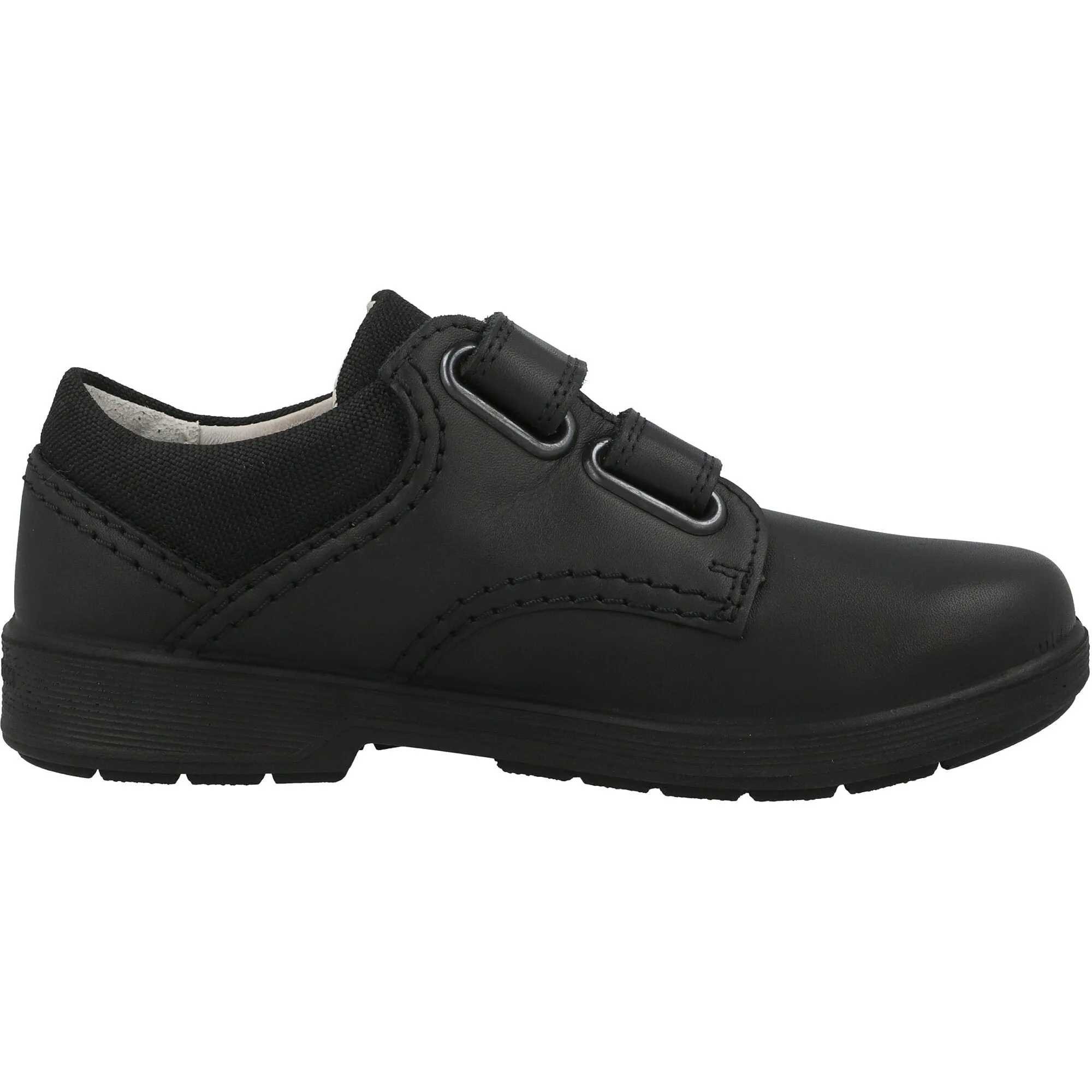 Ricosta William Wide Black School Shoes