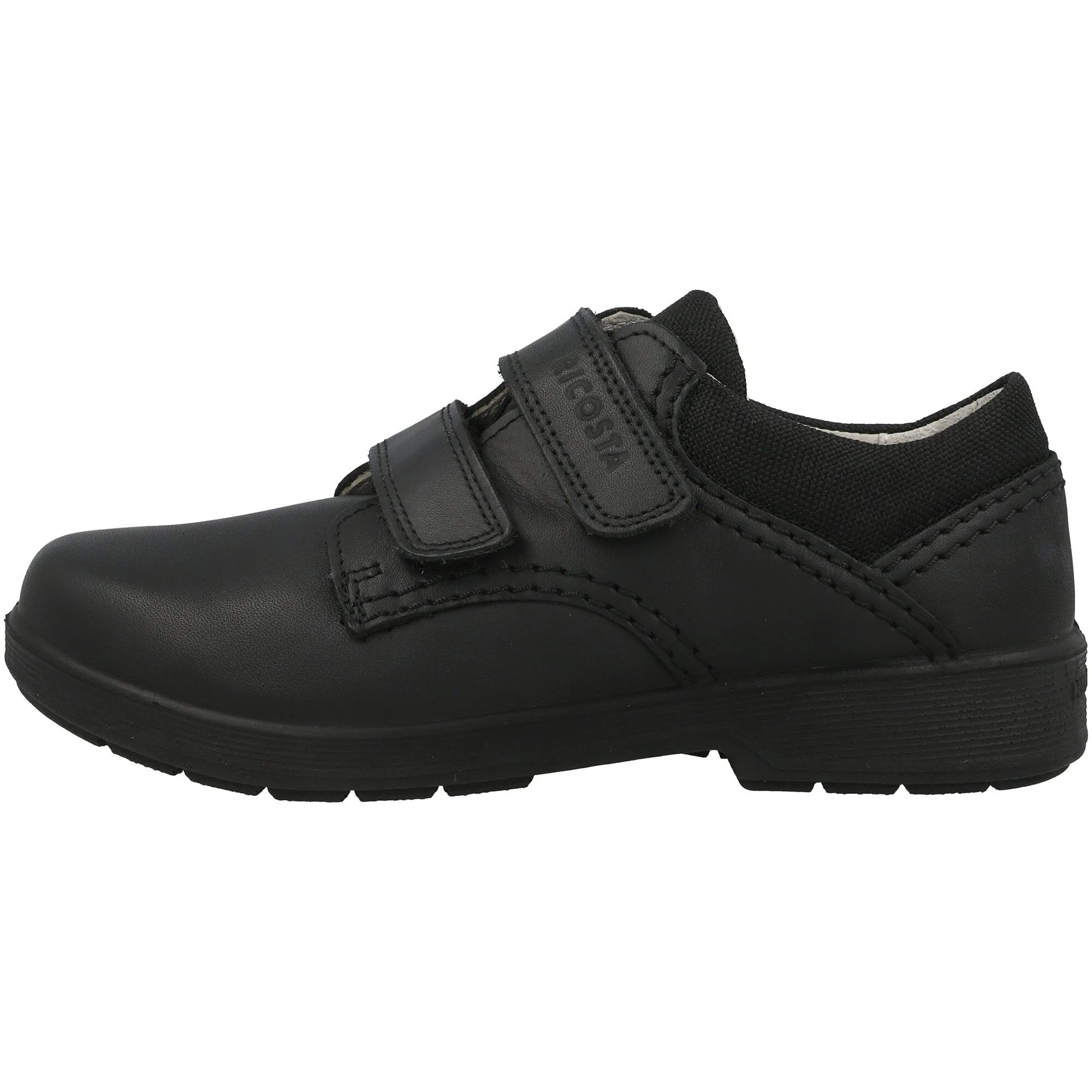 Ricosta William Wide Black School Shoes