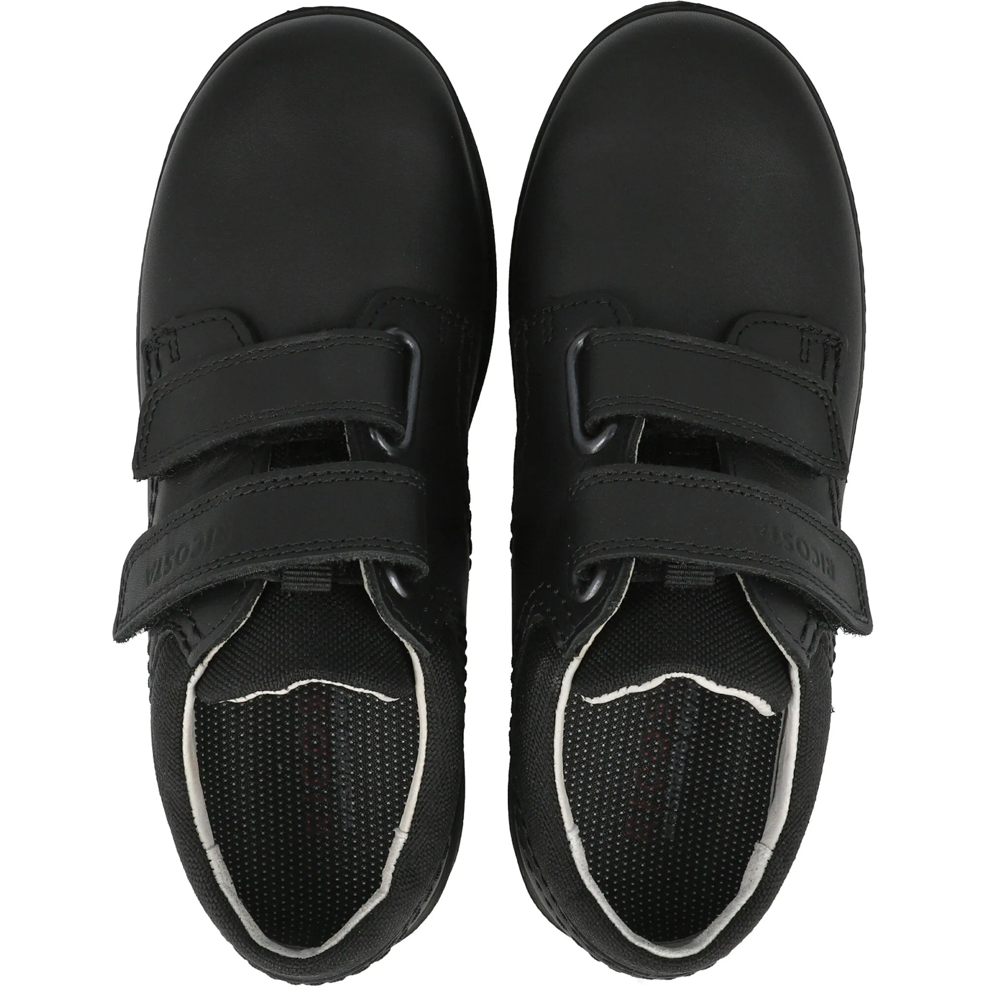 Ricosta William Wide Black School Shoes