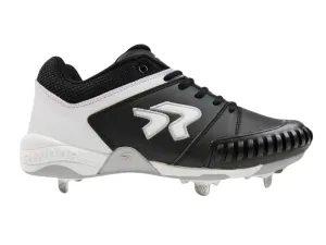 Ringor Flite Pitching Women's Metal Cleat BLACK