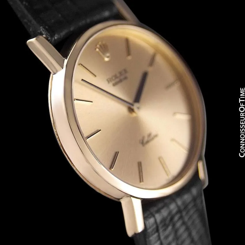 Rolex Cellini Ladies Watch, Ref. 4109 - 18K Gold