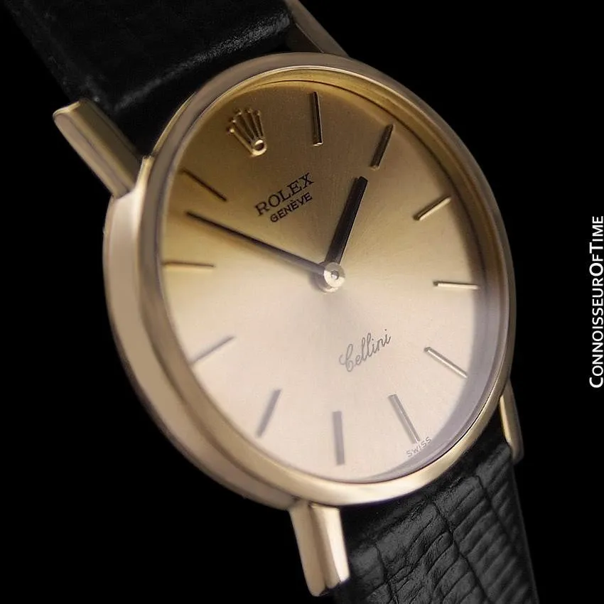 Rolex Cellini Ladies Watch, Ref. 4109 - 18K Gold