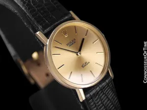 Rolex Cellini Ladies Watch, Ref. 4109 - 18K Gold