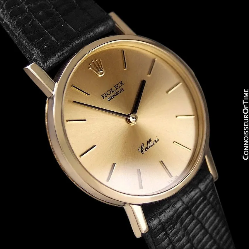 Rolex Cellini Ladies Watch, Ref. 4109 - 18K Gold
