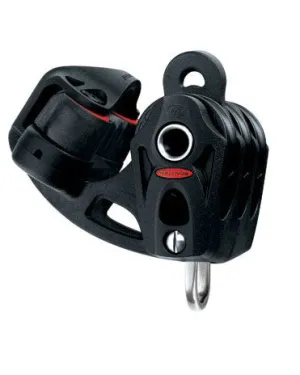 RONSTAN SERIES 30  BB ORBIT TRIPLE BLOCK WITH BECKET & CLEAT