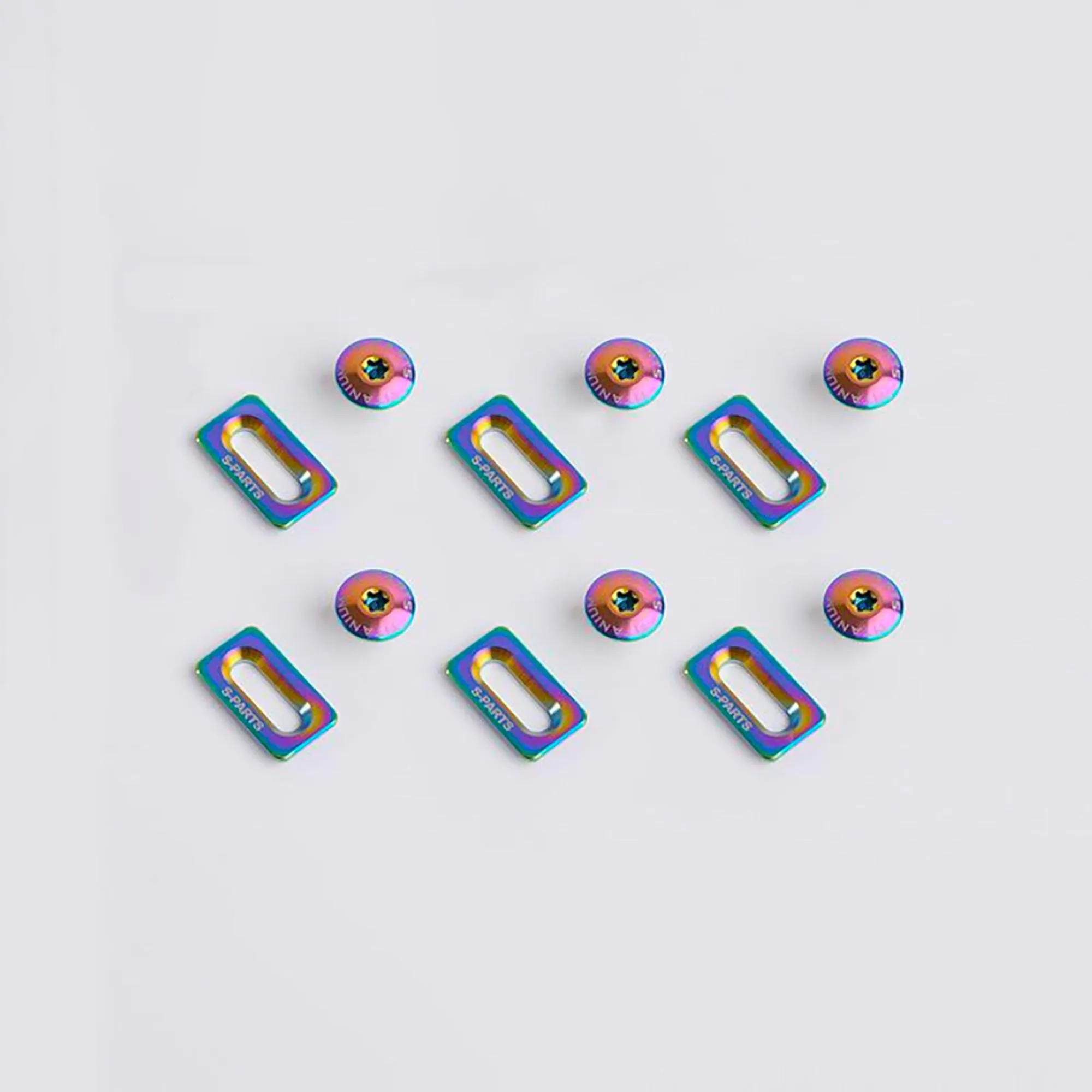 S-Parts Titanium Shimano Cleat Bolt Set