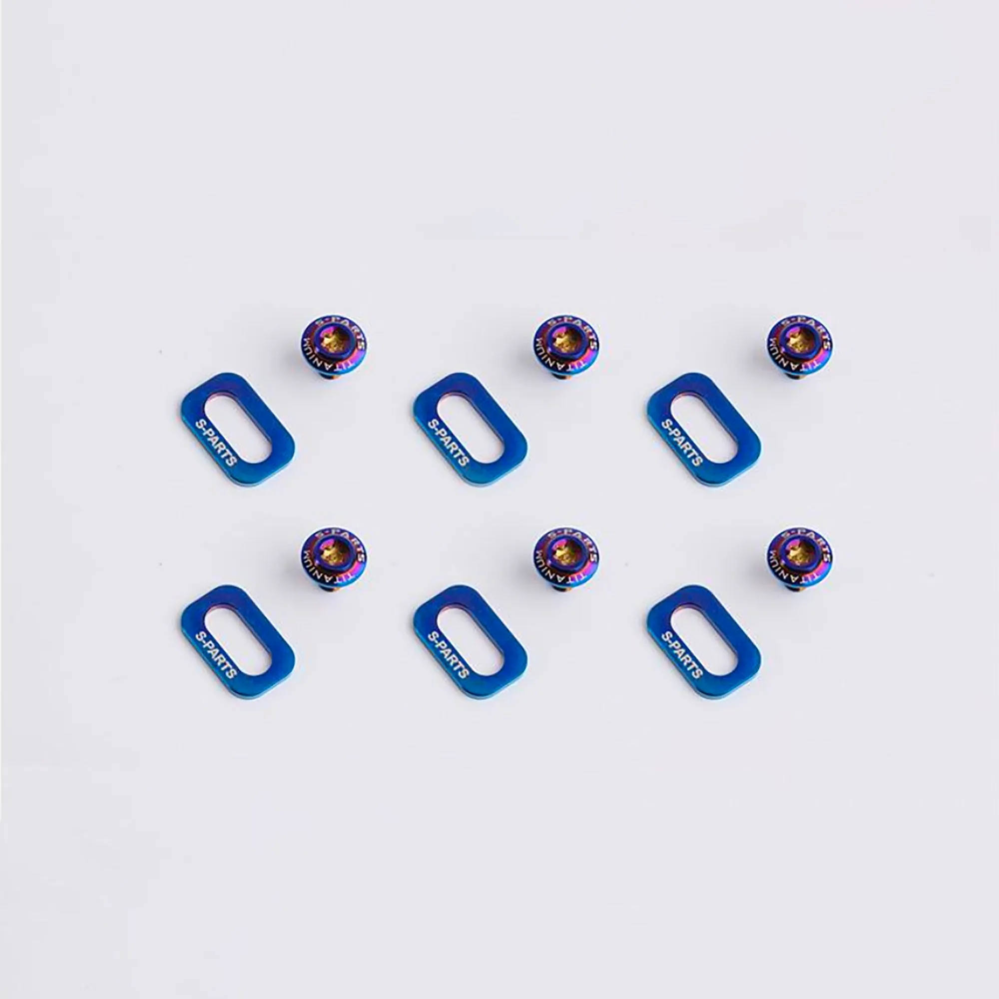 S-Parts Titanium Shimano Cleat Bolt Set