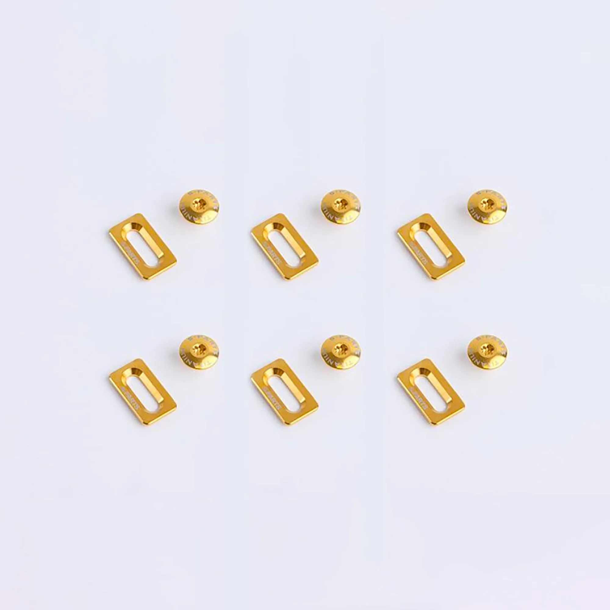 S-Parts Titanium Shimano Cleat Bolt Set