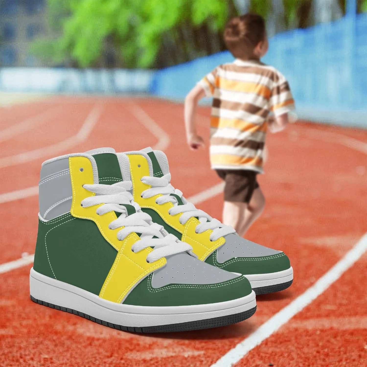 Seattle Storm Fan Unofficial High-Top Shoes, sneakers, and trainers Unisex for Kids 206 Girls' High-Top Basketball Shoes by Niche Era.