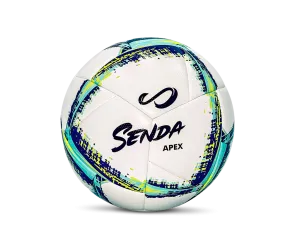 Senda Athletics Apex Match Soccer Ball - White/Blue