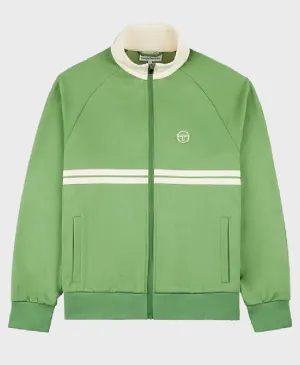 Sergio Tacchini Dallas Tracktop Jade Green/Pearled Ivory