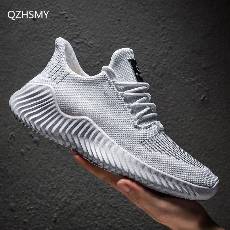Shoes Breathable Sneakers Gray Lightweight