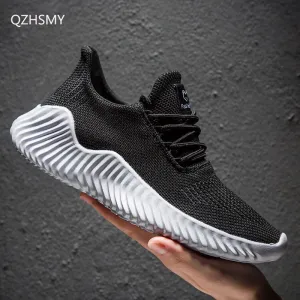 Shoes Breathable Sneakers Gray Lightweight