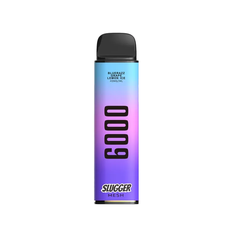 SLUGGER DISPOSABLE 4% 6000 PUFFS