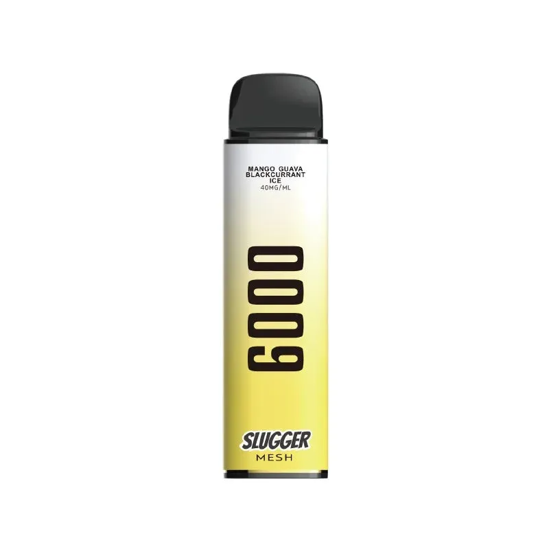 SLUGGER DISPOSABLE 4% 6000 PUFFS