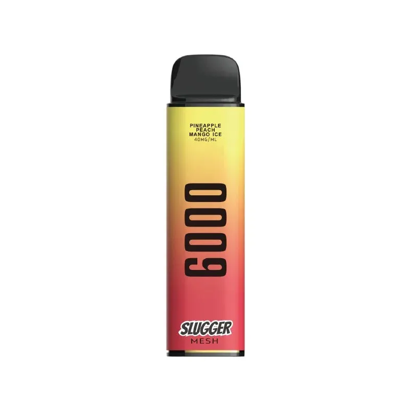 SLUGGER DISPOSABLE 4% 6000 PUFFS