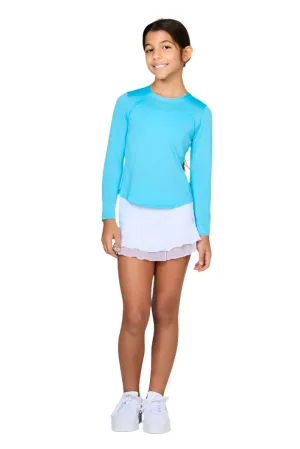 SOFIBELLA GIRLS UV RUFFLE SKORT
