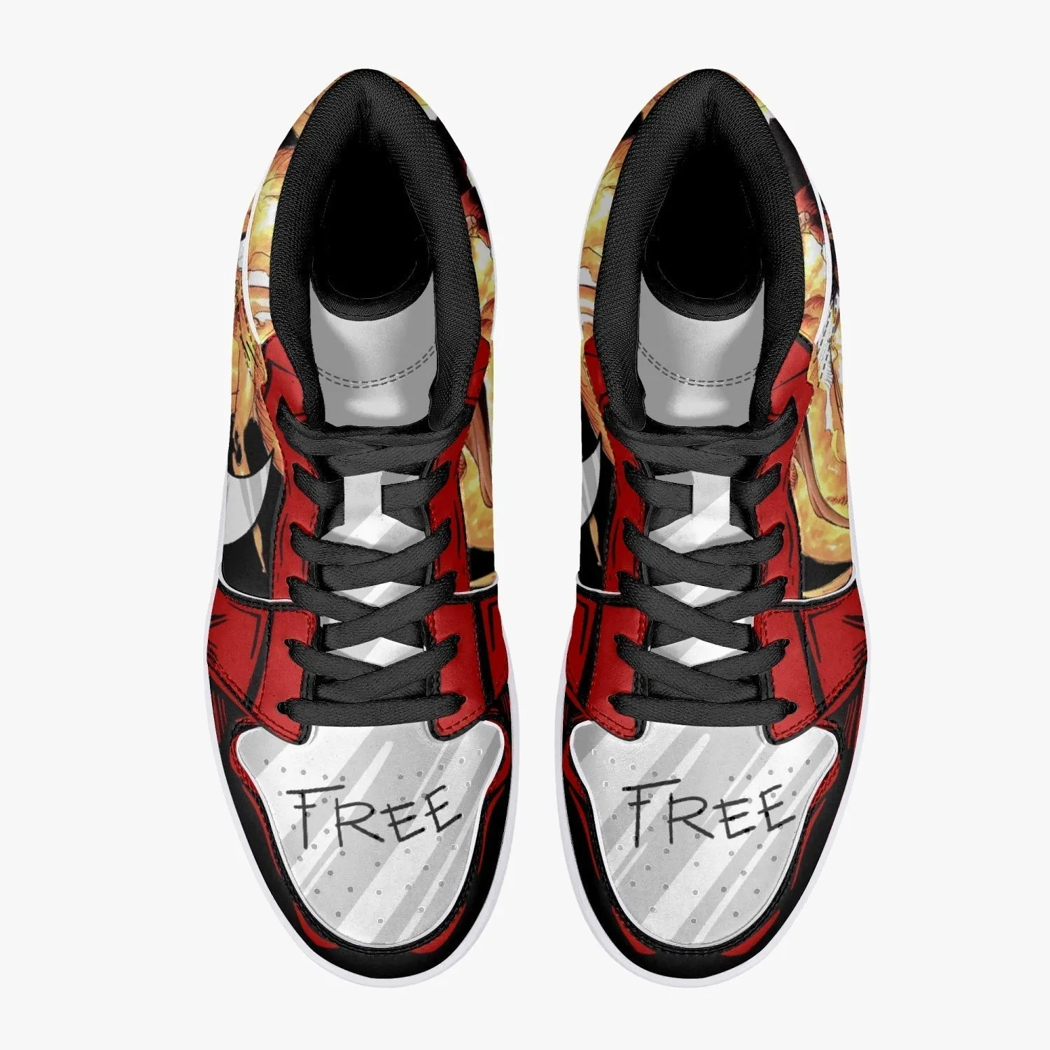 Sol Badguy Guilty Gear Mid 1 Basketball Shoes