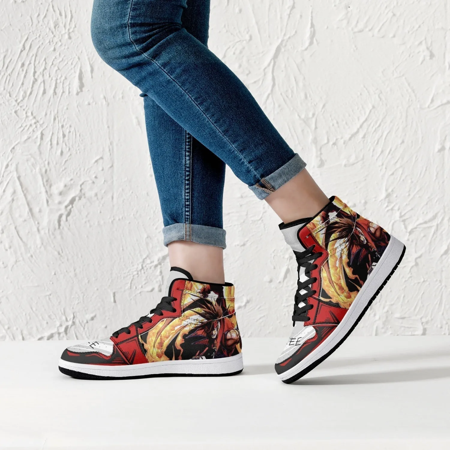 Sol Badguy Guilty Gear Mid 1 Basketball Shoes