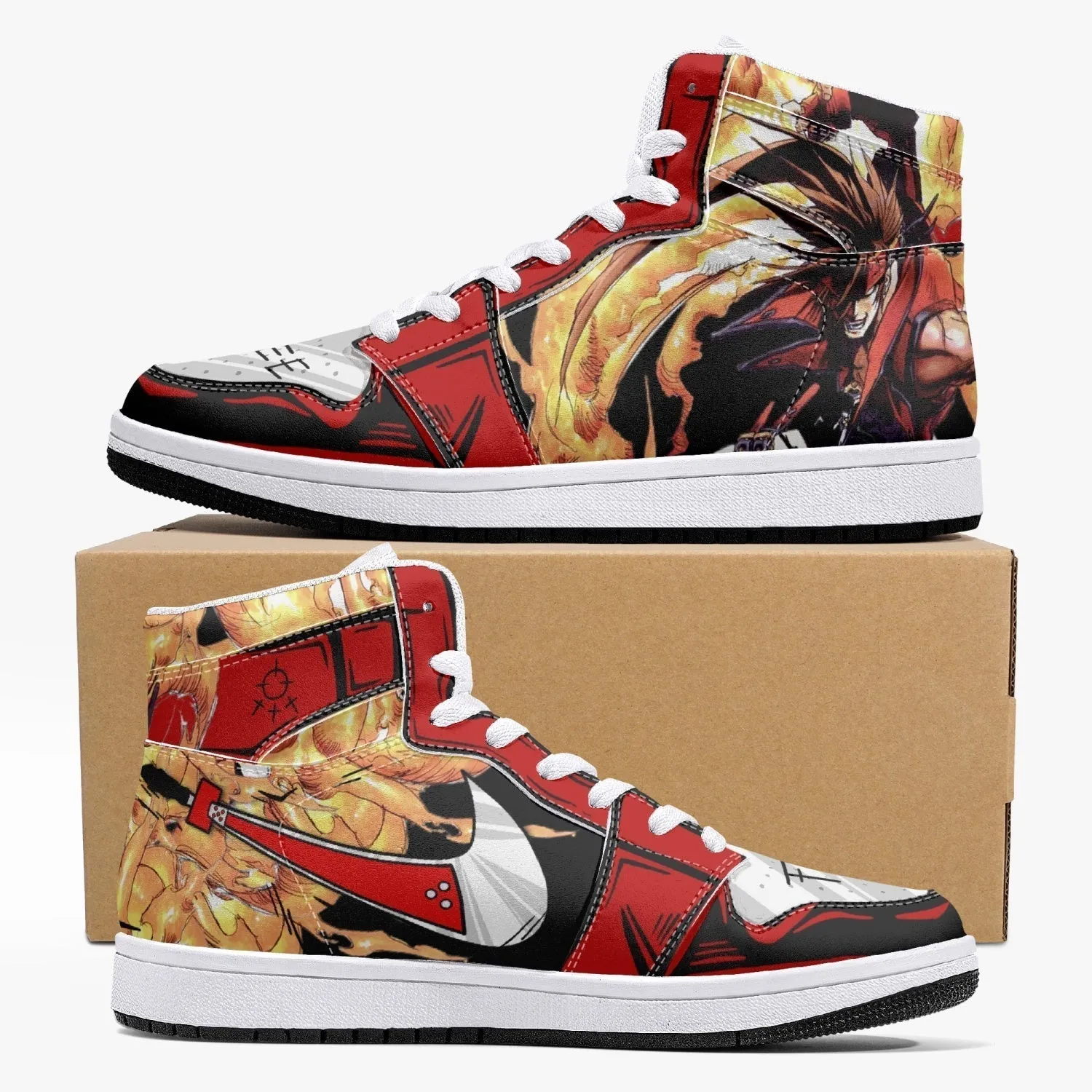Sol Badguy Guilty Gear Mid 1 Basketball Shoes