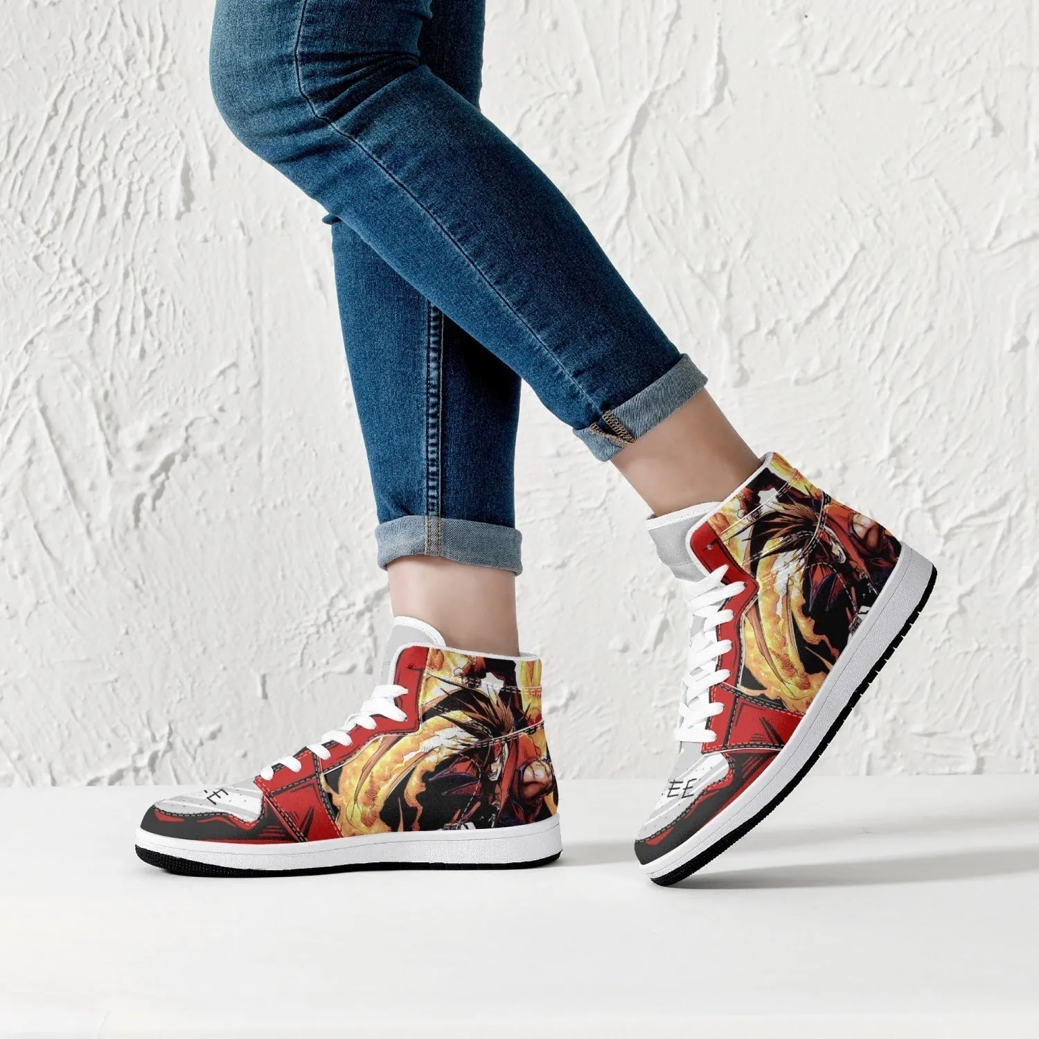 Sol Badguy Guilty Gear Mid 1 Basketball Shoes
