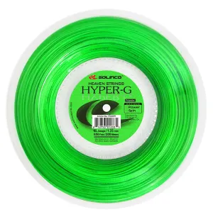 Solinco Hyper-G 16L/1.25 Tennis String Reel (Green)