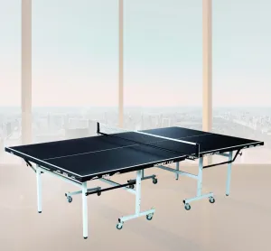 Stag Global Hobby Line 19mm Full-Size Table Tennis T.T Table with Rackets and TT Accessories