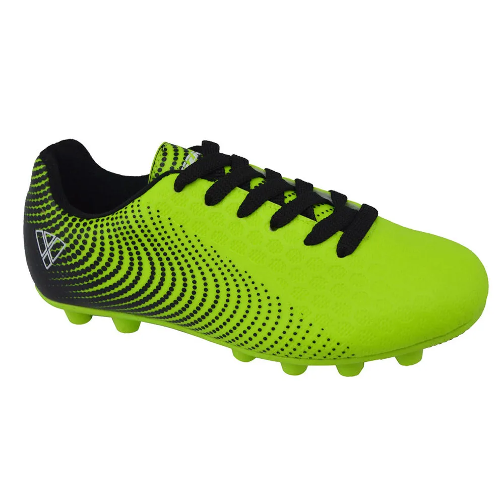 Stealth Firm Ground Soccer Shoes -Green/Black