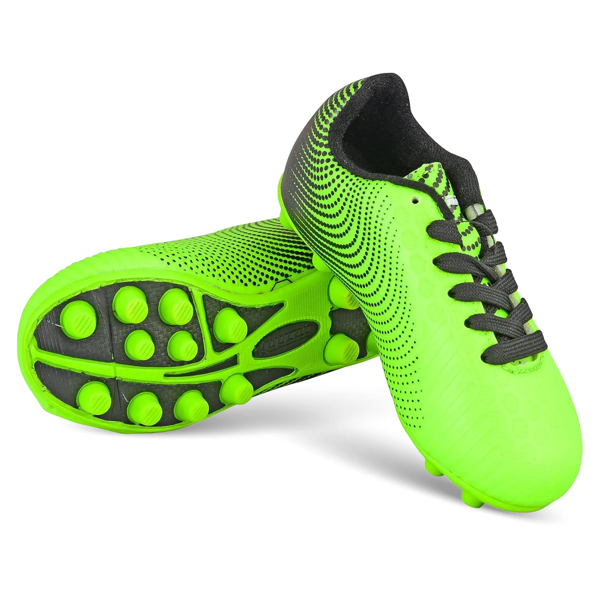 Stealth Firm Ground Soccer Shoes -Green/Black