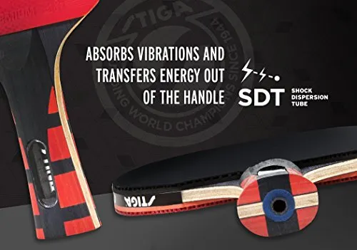 Stiga Balsa Evolution Table Tennis Racket (Multicolour).