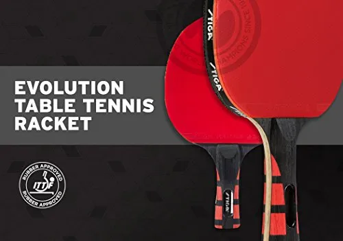 Stiga Balsa Evolution Table Tennis Racket (Multicolour).