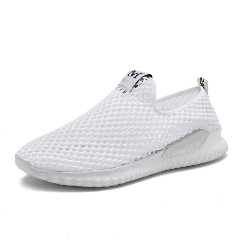 Summer Breathable Comfortable Mesh Male