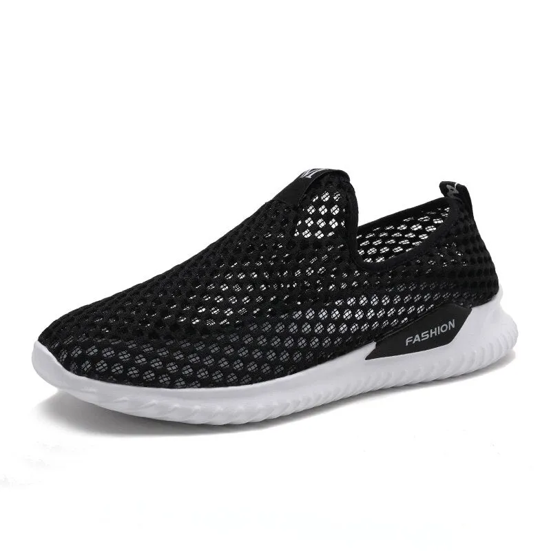 Summer Breathable Comfortable Mesh Male