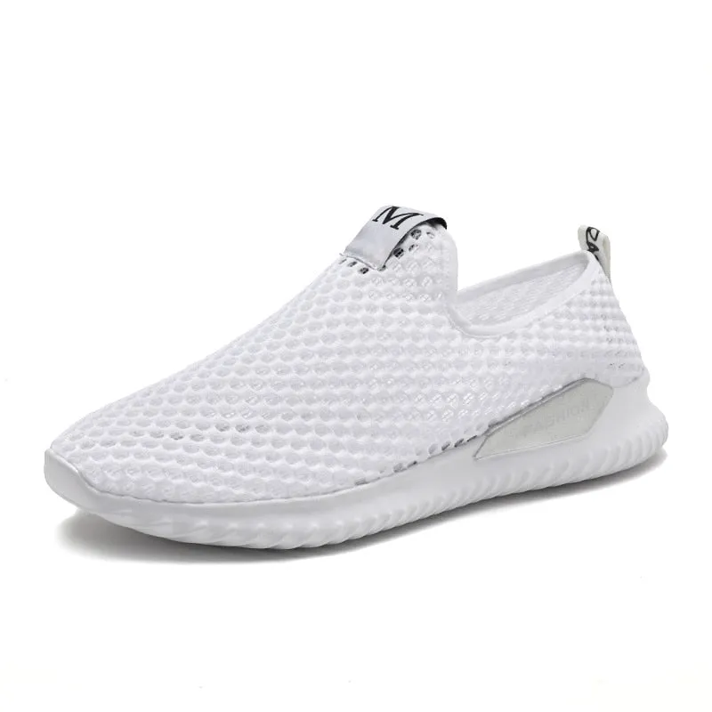 Summer Breathable Comfortable Mesh Male