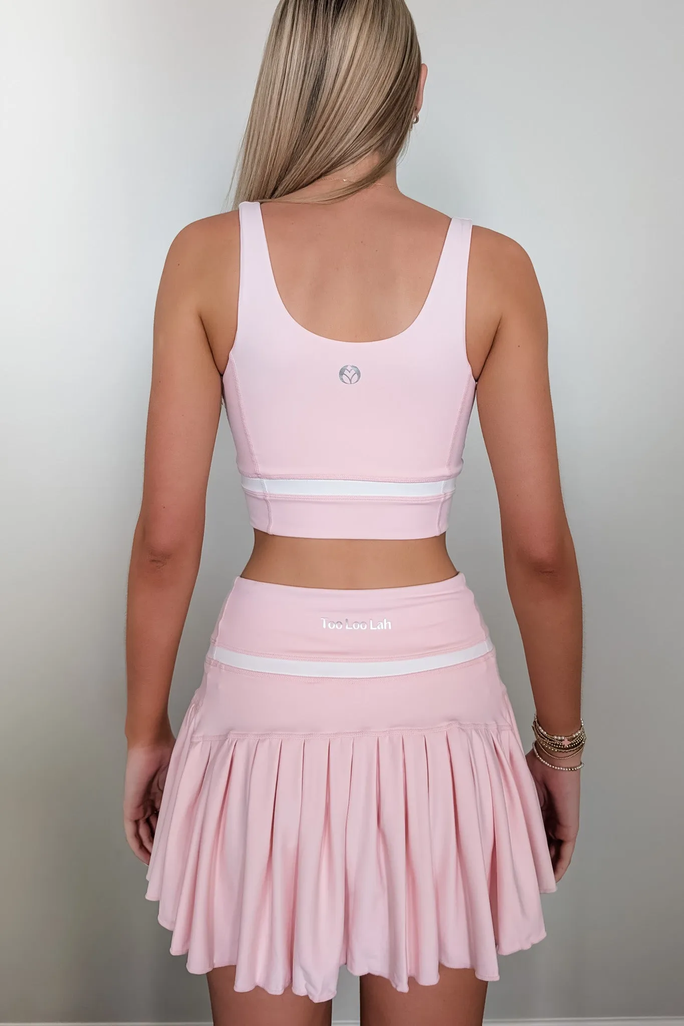 Swift Pleated Tennis Skort - Baby Pink