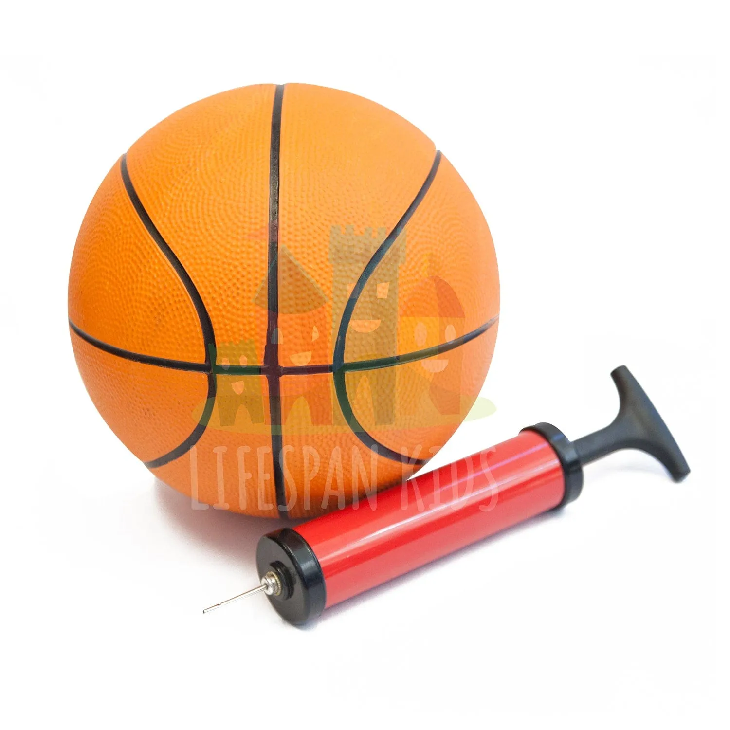 Swish Trampoline Basketball Ring with Metal Swing Set Adaptor