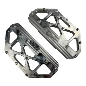 TC Bros. Pro Series MX Passenger Floorboards for Harley Davidson Bagger Touring Models