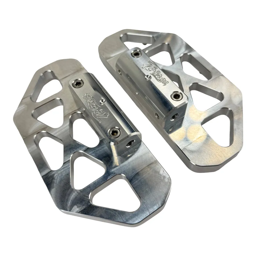 TC Bros. Pro Series MX Passenger Floorboards for Harley Davidson Bagger Touring Models