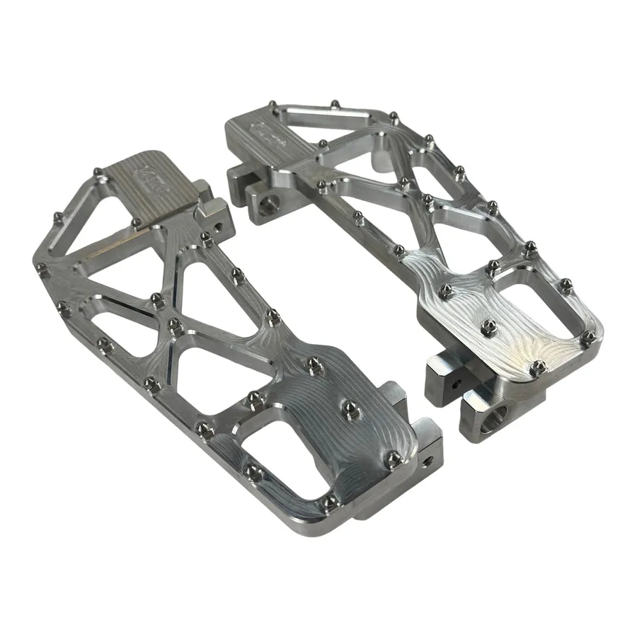 TC Bros. Pro Series MX Slim Floorboards for Harley Davidson Bagger Touring Models