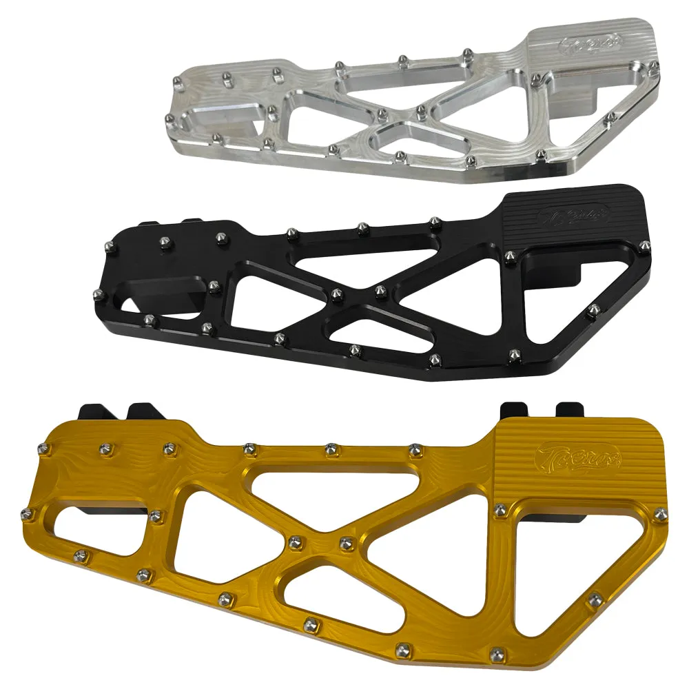 TC Bros. Pro Series MX Slim Floorboards for Harley Davidson Bagger Touring Models